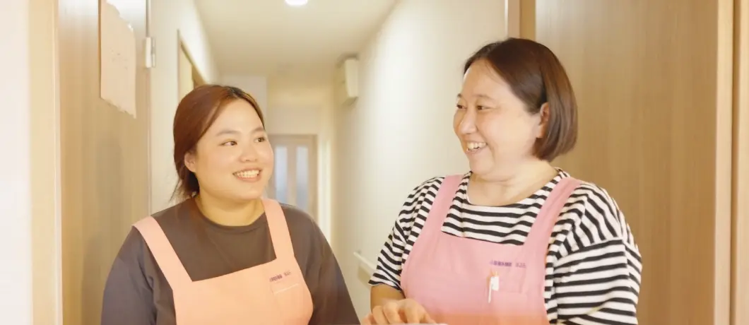 🌸家庭的で働きやすい職場